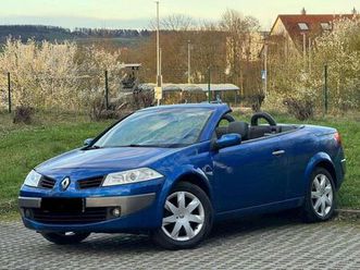 renault megane 1.6 coupe-cabriolet dynamique tüv neu