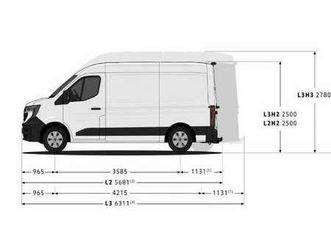 master kastenwagen advance l2h2 3,5t blue dci 130