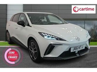 mg mg4 64kwh trophy long range hatchback 5dr electric auto (203 ps) rear parking sensors, 360 degree parking camera, android aut