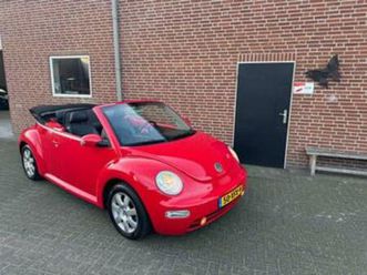 volkswagen new beetle cabriolet 1.6 highline cabrio, stoelve — volkswagen — marktplaats