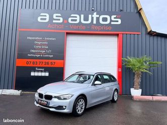 bmw série 3 touring f31 318 d 2.0 d. dpf 143cv boite. auto gps- attelage remorque
