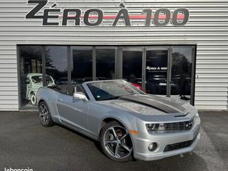 chevrolet camaro ss cabriolet v8 6.2 405ch