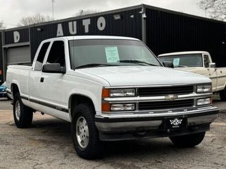 chevrolet k1500 4x4 extended cab 5.7 v8 350ci
