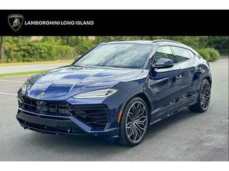 used 2025 lamborghini urus se
