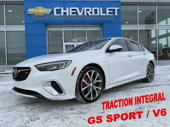 2018 buick regal gs sport / toit ouvrant / gps / 3.6l / awd
