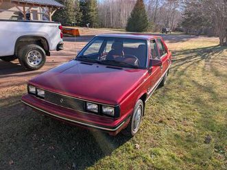 1985 renault alliance dl with 11157 miles. perfect