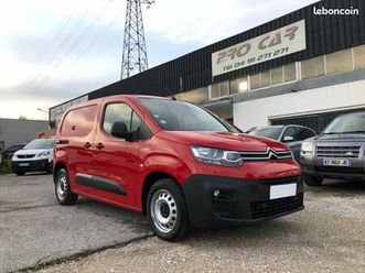 citroën berlingo hdi 100 cv 3 places tva recuperable 1ere main entretien complet a jour