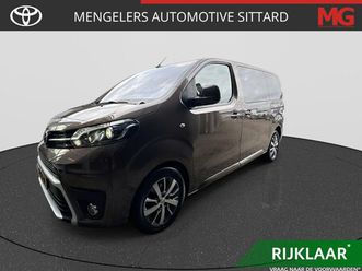 toyota proace verso - 1.5 d-4d dynamic medium | rijklaar | 8-persoons|pdc|bsm|pano| navi