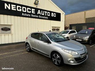 renault megane iii berline 1,4 tce 130 ch bose 03/2012 170 000 kms moteur a chaine gps bluetooth