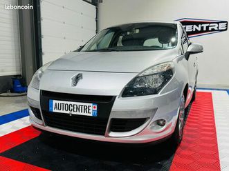 renault scenic iii 1.6 dci 130 ch initiale energy eco 2 de 1 ere main / clim auto / jantes alu / gps tomtom / garantie