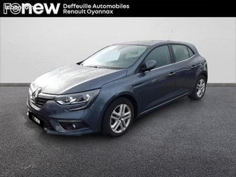renault mégane iv berline business blue dci 115 edc