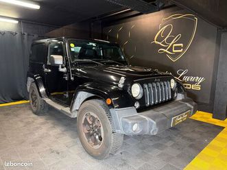 jeep wrangler x 2.8 crd 200 bva 4x4 - distribution effectuée – hardtop/softtop