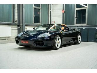 ferrari 360 spider f1 *black saphire*