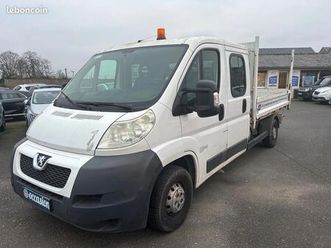 peugeot boxer 3 2.2 hdi 110 cv benne 6 places