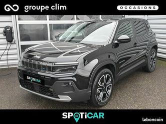 jeep avenger electrique 156ch 115kw 1st edition