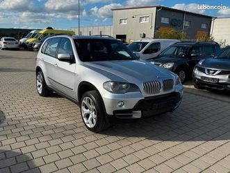 bmw x5 e70 4.8 v8 355ch 7 places xdrive - carnet entretien - toit panoramique - sièges electriques chauffants - régulateur - 170 000km