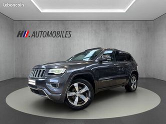 jeep g.cheroke phase 2 - 3.0l crd v6 dpf 4wd 250ch - overland - entretiens disponible