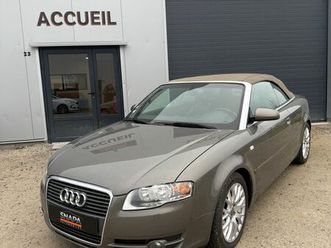 audi a4 cabriolet 2l 140 ch / boite auto / garantie 12 mois