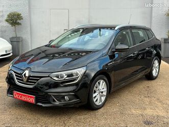 superbe renault megane iv estate dci 115 edc 1°main 61684km intens
