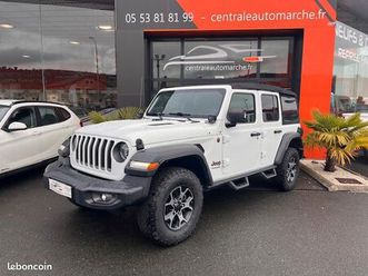 jeep wrangler unlimited 2.2 l rubicon 4p 200 ch 4x4