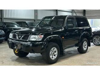 nissan patrol 3.0 di 160ch 3 portes - attelage - treuil - climatisation auto - boite auto - 2ème mains