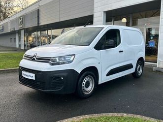 citroën berlingo fourgonnette van m 650kg bluehdi 100 s&s driver bvm5