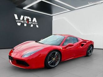 ferrari 488 spider 3.9 • 669ch carbone caméra gps led