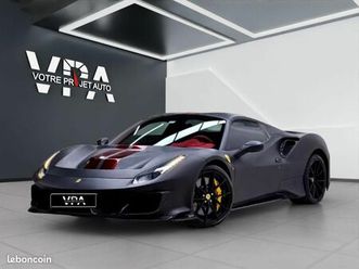 ferrari 488 spider v8 3.9 • 669ch kit carrosserie pista alcantara navigation caméra led