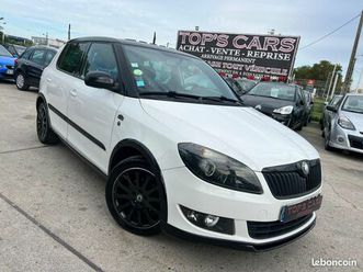 skoda fabia phase 2 1.6 tdi 90ch monte carlo 5p * toit ouvrant regulateur jantes alu clim * factures d'entretien à jour * crit'air 2 * paiement en 4 x