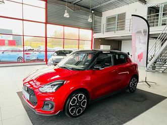 suzuki swift sport 1,4 129 hybrid gps camera keyless regulateur limiteur apple carplay full led park assist sieges sport excellent etat