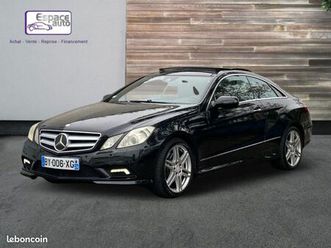 mercedes classe e coupe 350 cdi executive be amg ba