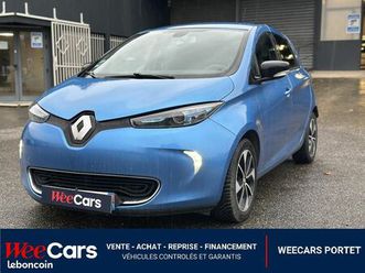 renault zoe r90 ze 90 58ppm 40kwh location charge-normale intens bva
