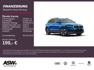 skoda karoq balance 1,5 tsi 150ps dsg acc pdc shz ahk