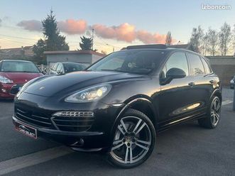 porsche cayenne s 4.2 v8 bi-turbo diesel 385cv 178530km bva8 toit panoramique ouvrant