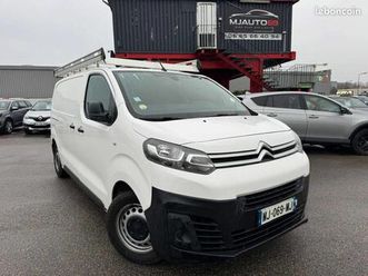 citroën jumpy iii m1.5l bluehdi 120cv 84000kms galerie + attelage fourgon 3 places