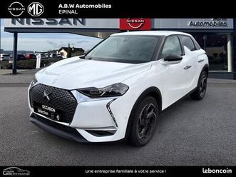 ds ds 3 crossback bluehdi 130ch grand chic automatique 126g