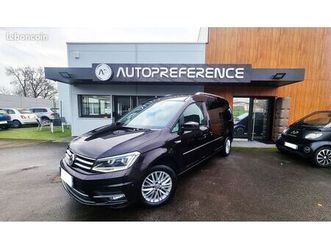 volkswagen caddy maxi 2.0 tdi 150 ch ko highline 7 places*1er main*park assist*attelage*camera