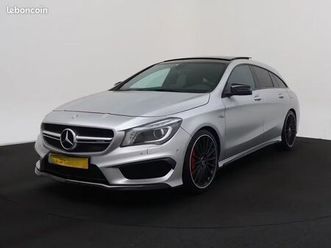 mercedes cla45 amg 2.0 381ch - 4matic - toit ouvrant - sièges chauffants - caméra/navi - echappement sport