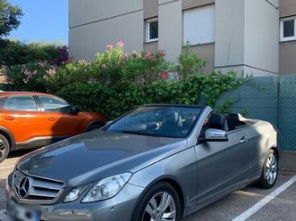 à vendre mercedes classe e iv (2) cabriolet 250 bluetec 7g-tronic en excellent état, mise en circulation en mai 2013 à au compteur 84 560 km. ct ok . puissance 