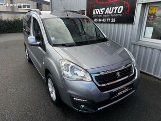 peugeot partner tepee 1.6 bluehdi 120 cv 1ère main
