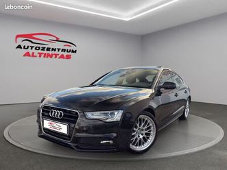 audi a5 sportback s-line 3.0 v6 tdi 245ch - quattro - toit ouvrant - suivi d'entretien audi - 159 000km