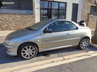 a vendre peugeot 206 cc roland garros