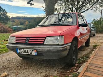 peugeot 205 sacré numéro