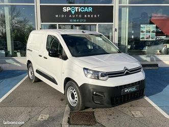 citroen berlingo van m 650kg bluehdi 100 neuf 2pl + gps / camera 15750ht