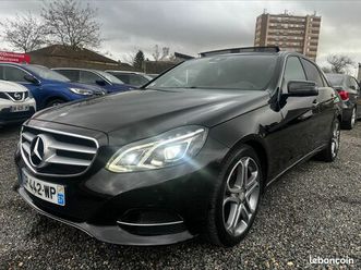 mercedes-benz classe e (212) phase 2 berline 350 cdi 3.0 cdi v6 4matic 7g-tronic+ 258 cv boîte auto