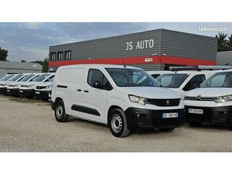 peugeot partner xl 950kg bluehdi 100ch gps carplay camera 3 places
