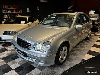 rare mercedes classe c ii c230 v6 essence bva 7g-tronic avantgarde, très belle configuration seulement 98 900 kms