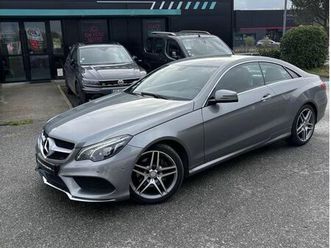 mercedes classe e coupé e 350 bluetec - bva 9g-tronic coupe - bm 207 sportline - bva phase 2