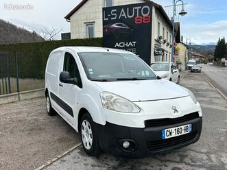peugeot partner 1.6 e-hdi 90 cv pack plus première main tva récupérable