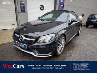 mercedes classe c coupe 250 d - bva 9g-tronic - sportline 4-matic- * suivi 100% mercedes * - garantie 12 mois